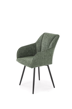 Moderní jídelní židle Halmar K576 židle olivová (2)