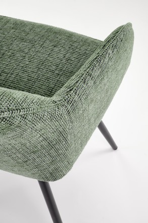 Moderní jídelní židle Halmar K576 židle olivová (10)