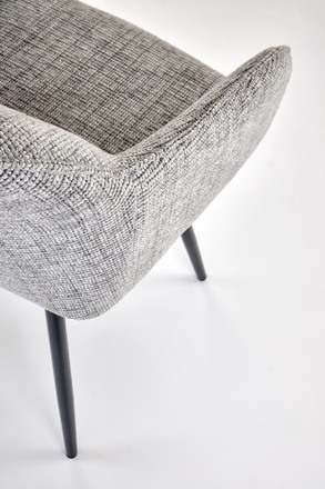 Moderní jídelní židle Halmar K576 židle popelavá (1p=2 szt) (9)