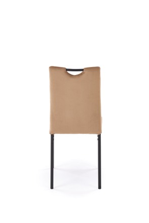 Moderní jídelní židle Halmar K577 židle béžová černá (1p=4szt) (5)