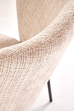 Moderní jídelní židle Halmar K590 židle béžová (1p=2szt) (7)