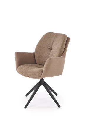 Moderní jídelní židle  Halmar K591 židle Hnědá (1p=2szt) (2)