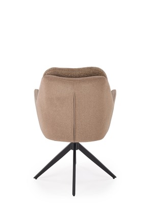 Moderní jídelní židle  Halmar K591 židle Hnědá (1p=2szt) (5)