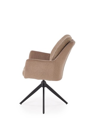 Moderní jídelní židle  Halmar K591 židle Hnědá (1p=2szt) (3)