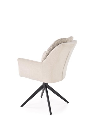 Moderní jídelní židle Halmar K591 židle světle šedá (1p=2szt) (4)