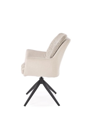 Moderní jídelní židle Halmar K591 židle světle šedá (1p=2szt) (3)