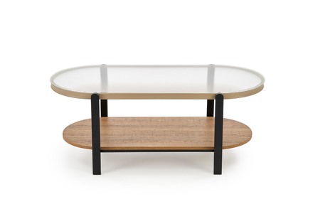 Konferenční stolek Halmar KAMALA konferenční stolek, přírodní černý (1p=1szt)