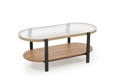 Konferenční stolek Halmar KAMALA konferenční stolek, přírodní černý (1p=1szt) (1)