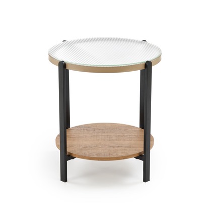 Konferenční stolek Halmar KAMALA S konferenční stolek, přírodní černý (1p=1szt)