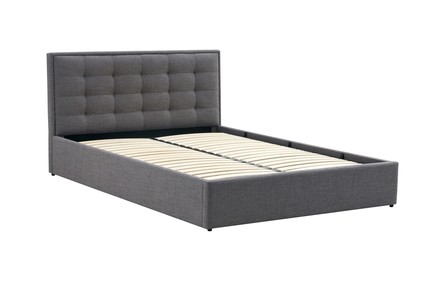 Manželská postel Halmar PADVA 140cm lůžko s úložným prostorem popelavá (2 Karton) (3)