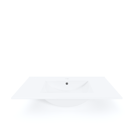 Keramické umyvadlo Halmar PRATO umyvadlo keramické 80 cm bílý (1p=1szt) (1)