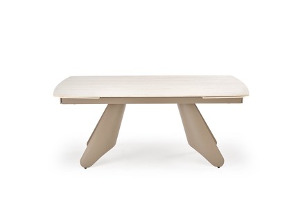 Moderní jídelní stůl s rozkladem Halmar SALIX stůl rozkládací, travertin kašmír (2p=1szt)