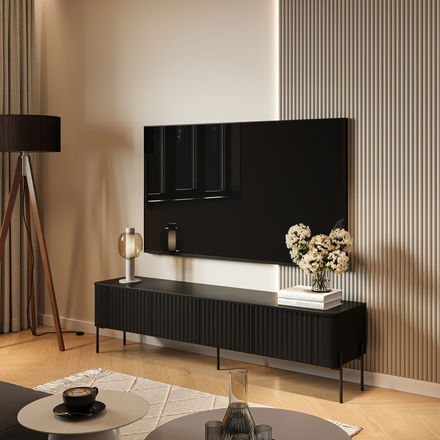 Televizní stolek Halmar VERA stolek RTV 190 černý ( 1 szt.=1 p. ) (2)