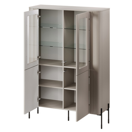 Vítrína Halmar VERA vitrína 110 kašmír ( 1 szt.=2 p. ) (1)