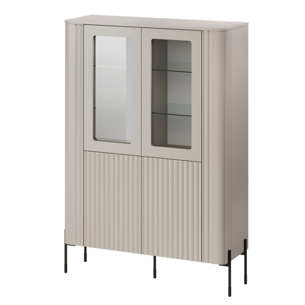 Vítrína Halmar VERA vitrína 110 kašmír ( 1 szt.=2 p. )