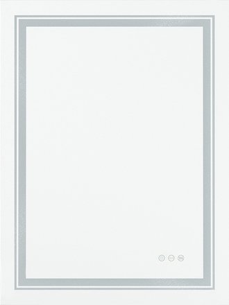 Zrcadlo Halmar VERO zrcadlo [nástěnné koupelnové, stříbrné (1p=1szt)