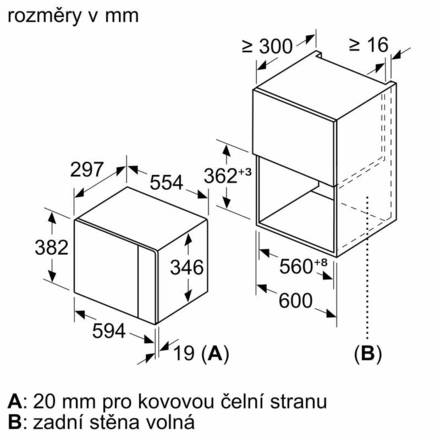 Vestavná mikrovlnná trouba Bosch BFL524MW0 (4)