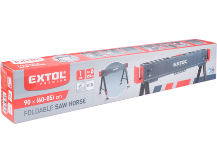 Stavební koza Extol Premium 8859999 koza stavební skládací 1kus, nosnost 550kg, výška 60-85cm (9)