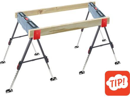 Stavební koza Extol Premium 8859999 koza stavební skládací 1kus, nosnost 550kg, výška 60-85cm (7)