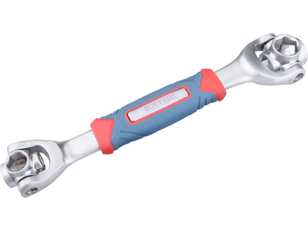 Nástrčný klíč Extol Premium 8816390 klíč nástrčný oboustranný 8v1, 8-21mm, CrMo