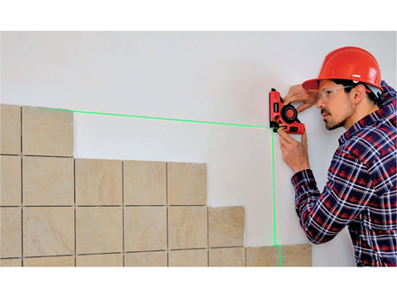 Laser zelený Extol Premium 8823303 laser zelený-úhelník 90°, s elektr. přísavným modulem (1)