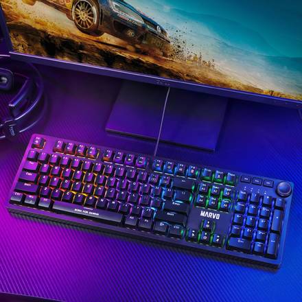 Počítačová klávesnice Marvo Herní klávesnice KG954, US (3)