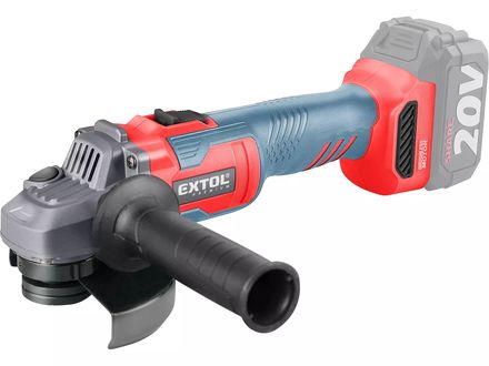 Aku úhlová bruska Extol Premium 8891839 bruska úhlová aku SHARE20V, 125mm, BRUSHLESS, bez baterie a nabíječky