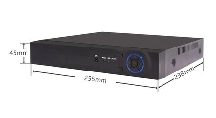 Kamerový set Securia Pro NVR4CHV8S-B SONY smart, IP,4 kamery, 8 Mpx, černý (4)