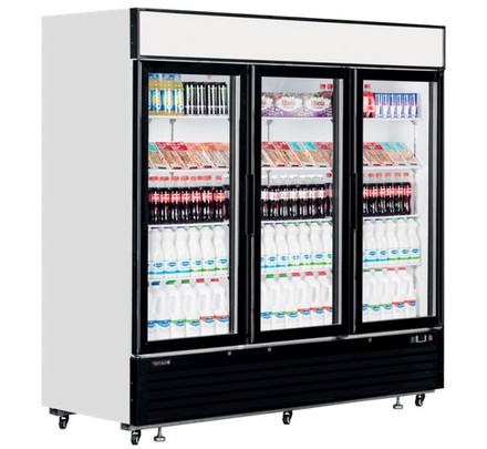 Chladicí skříň prosklené dveře Tefcold LGC7500