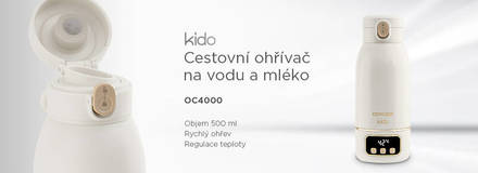 Cestovní ohřívač na vodu a mléko Concept KIDO OC4000 (4)