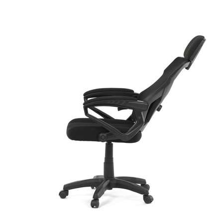 Kancelářská židle Autronic Kancelářská židle, výškově nastavitelná, černá látka, KA-R223 BK (4)