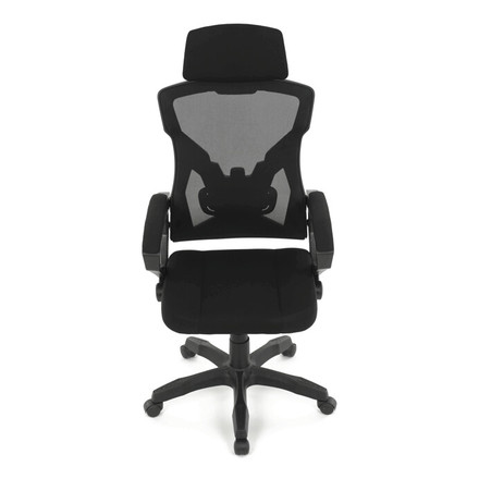 Kancelářská židle Autronic Kancelářská židle, výškově nastavitelná, černá látka, KA-R223 BK (7)