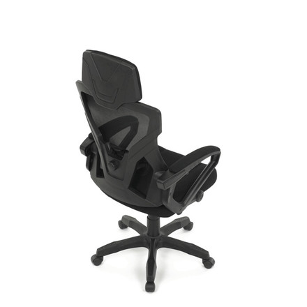 Kancelářská židle Autronic Kancelářská židle, výškově nastavitelná, černá látka, KA-R223 BK (8)