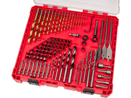 Hroty a vrtáky Extol Premium 8819653 hroty a vrtáky komb. sada 100ks, HSS, CrV, SK