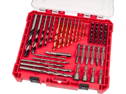 Hroty a vrtáky Extol Premium 8819650 hroty a vrtáky komb. sada 50ks, HSS, CrV, SK