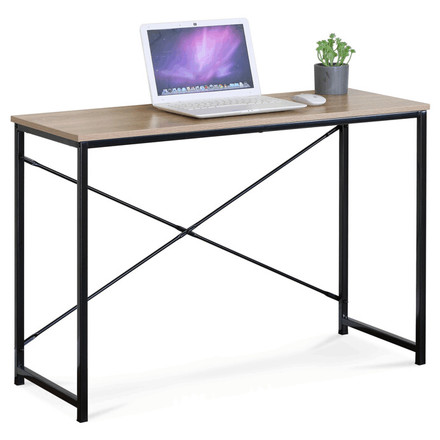 Pracovní stůl Autronic 100x40cm, mdf, divoký dub, GD-504 OAK (4)