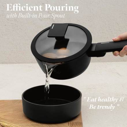 Sada nádobí s titanovým povrchem Berlingerhaus BH-8198 15 ks Matte Black Collection (9)