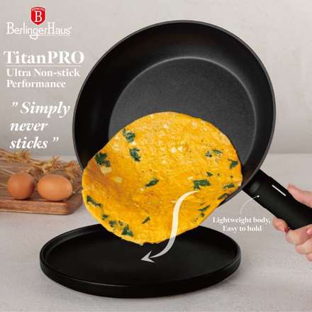 Sada nádobí s titanovým povrchem Berlingerhaus BH-8198 15 ks Matte Black Collection (8)