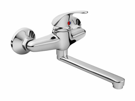 Baterie umyvadlová/dřezová Balletto (81007), 150mm, rovné ramínko 20cm, 35m (BAZAR)