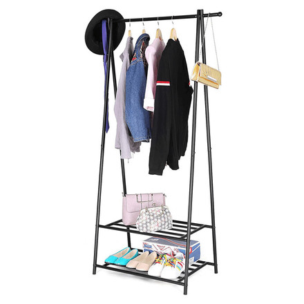 Věšák Autronic kov, černá, AUV-E1105 BK (3)