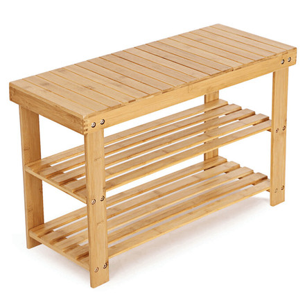 Botník Autronic bambus, přírodní, ABO-E1004 NAT (2)