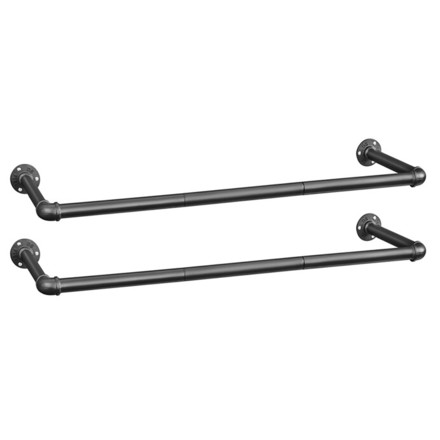 Věšák Autronic kov, černá, AUV-E1067 BK