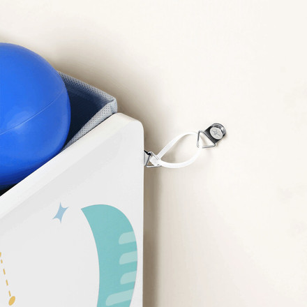 Regál na hračky Autronic mdf, vícebarevná, AUR-E1033 WT (5)