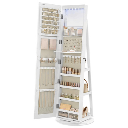 Zrcadlo Autronic mdf, bílá, AZR-E1207 WT (2)