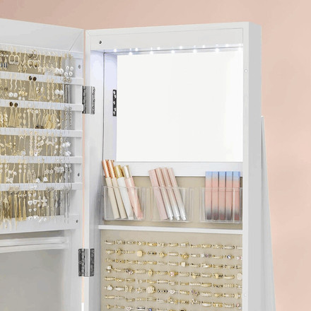 Zrcadlo Autronic mdf, bílá, AZR-E1207 WT (3)