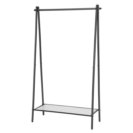 Stojanový věšák Autronic Stojanový věšák, kov, černá, AUV-E1023 BK