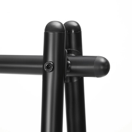 Stojanový věšák Autronic Stojanový věšák, kov, černá, AUV-E1023 BK (4)