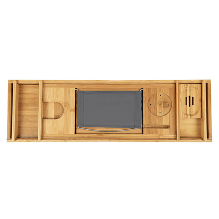 Odkládací stolek Autronic 109x23x5cm, bambus AUP-E1088 NAT (2)