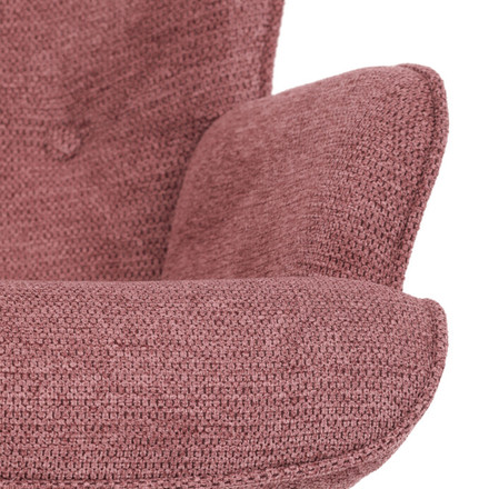 Houpací křeslo Autronic růžová, látka, AK-373 PINK2 (11)