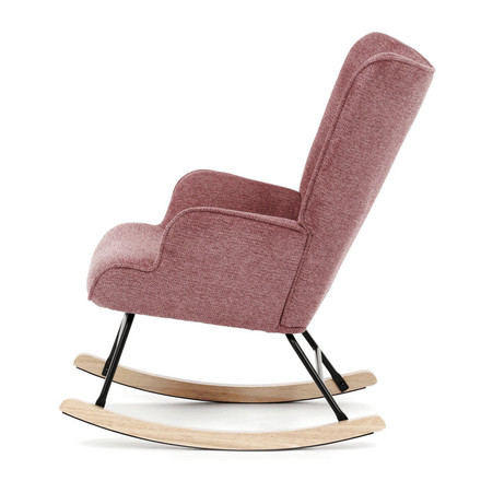 Houpací křeslo Autronic růžová, látka, AK-373 PINK2 (3)